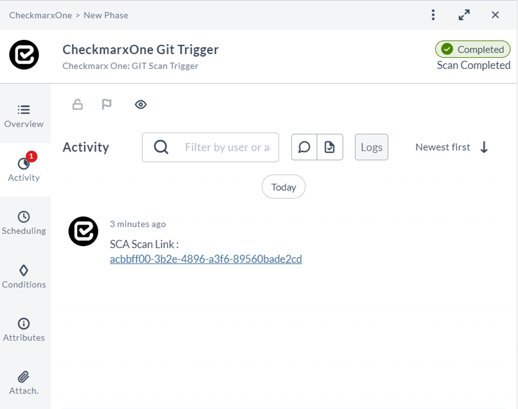 Add Git Trigger task