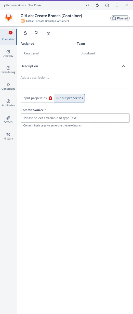 Create Branch Output