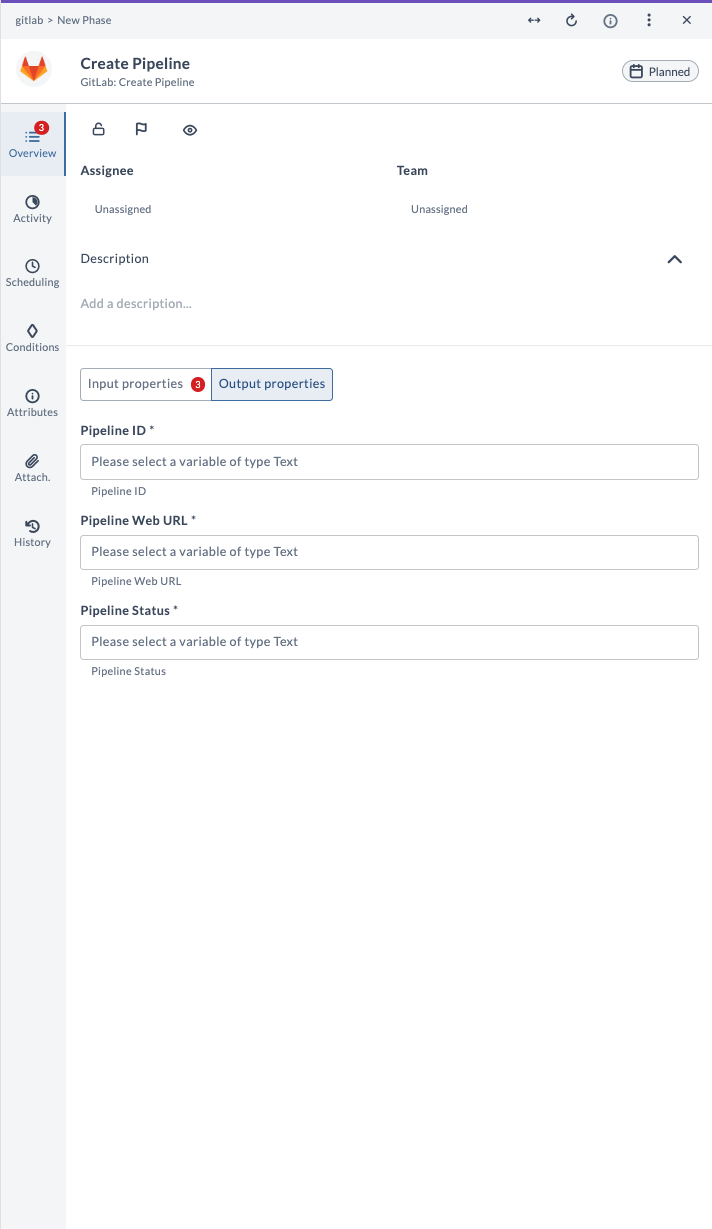 Create Pipeline Output