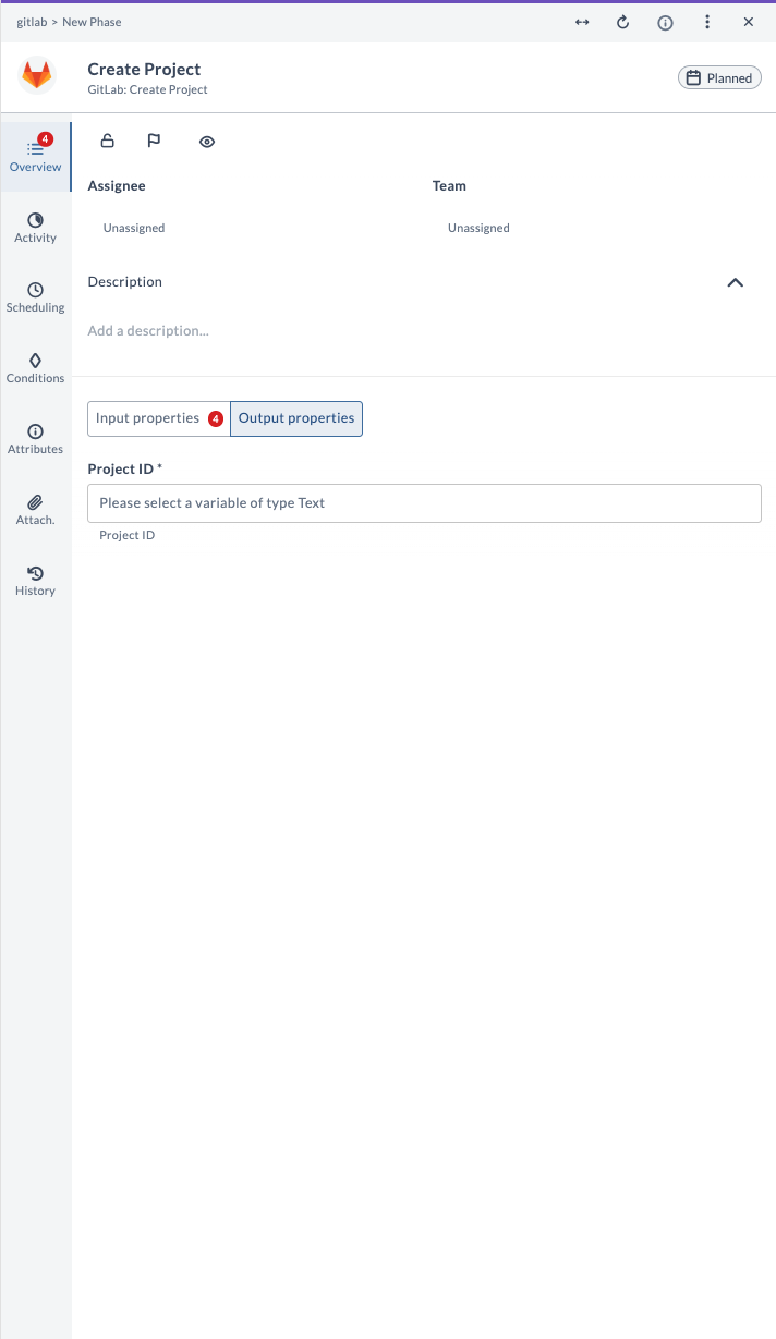 Create Project Output