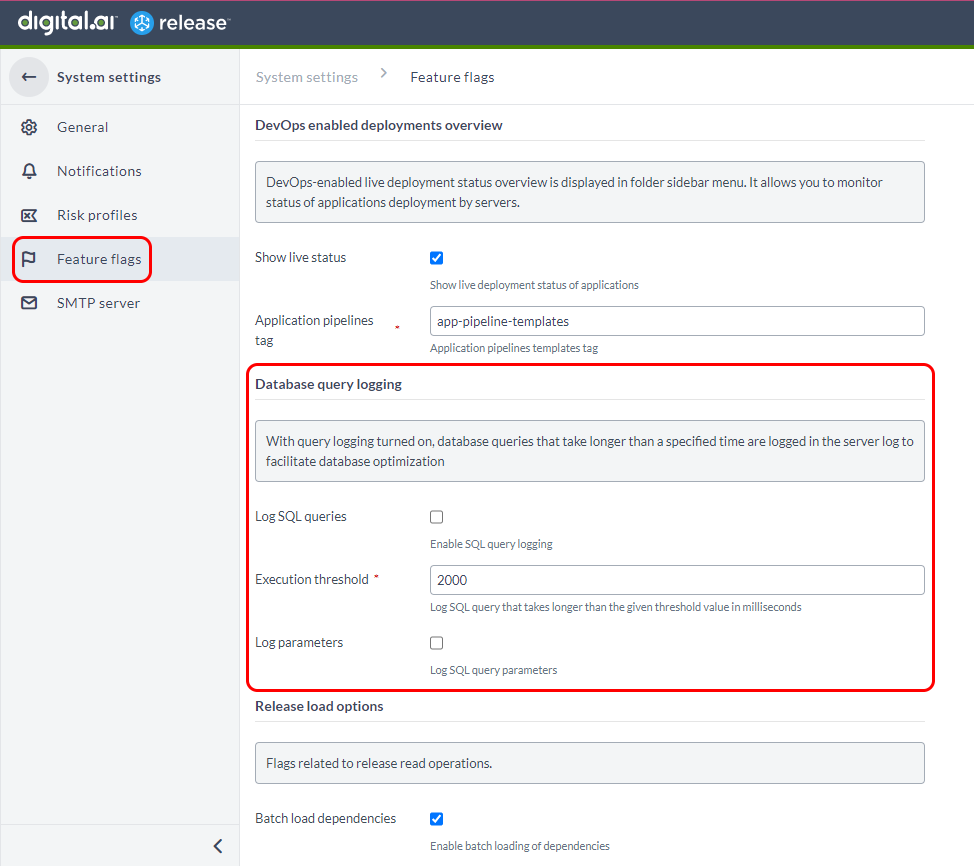 Log SQL Statements