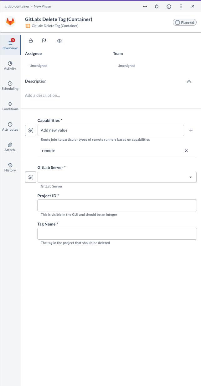 Delete Tag Input