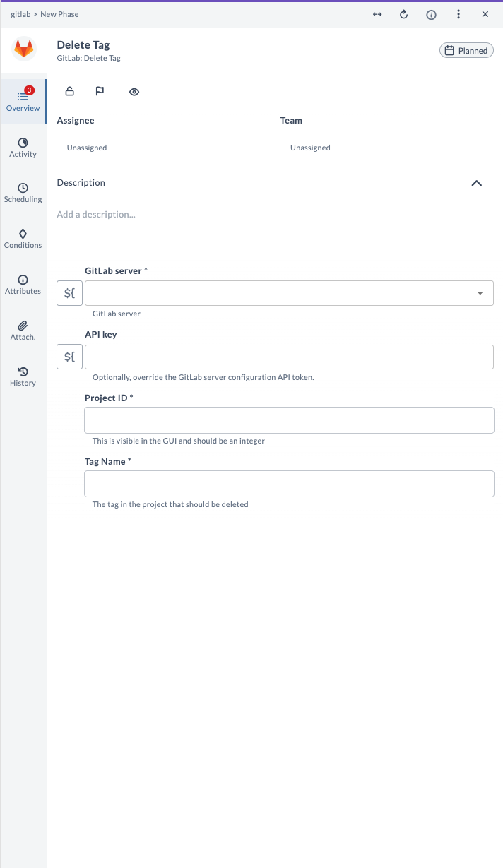 Delete Tag Input