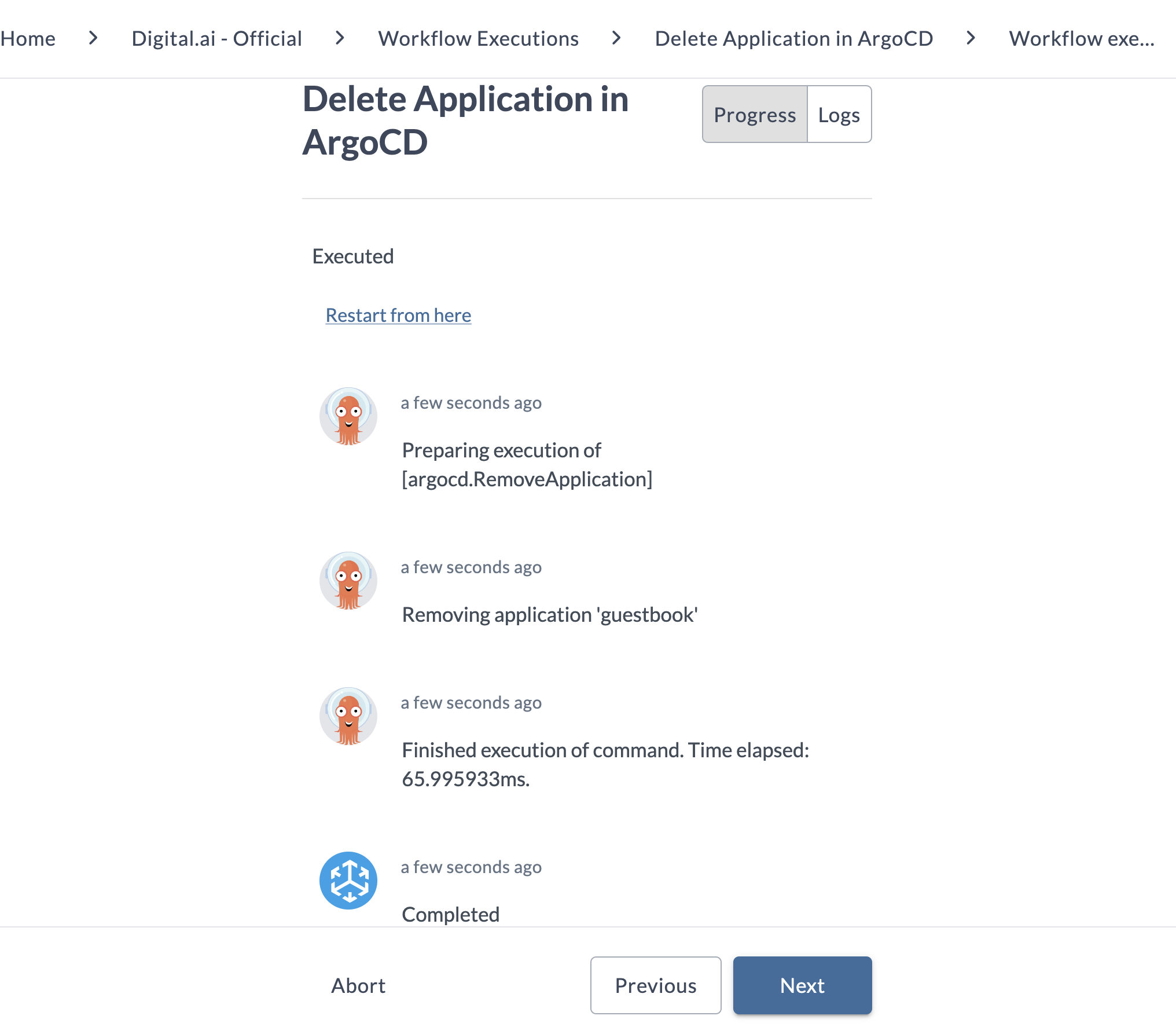 Delete Application in ArgoCD