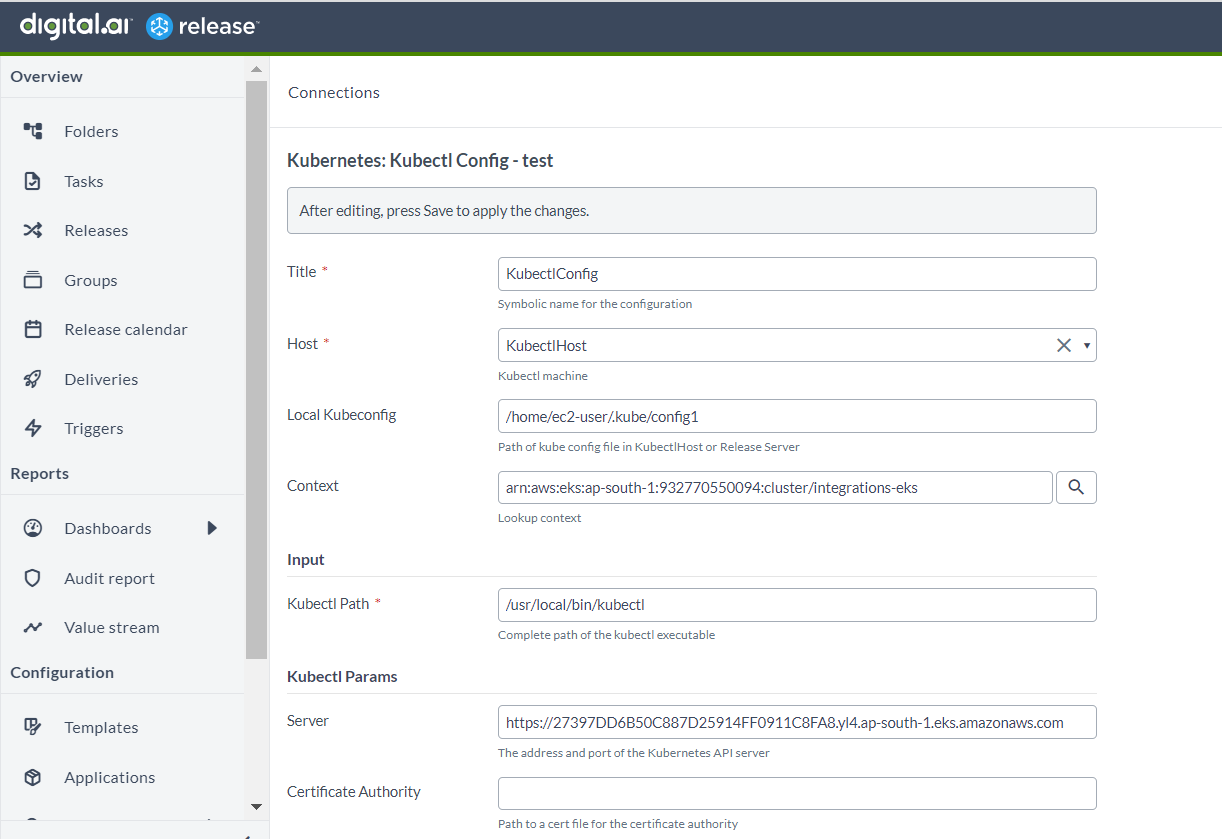 Kubectl Config Host