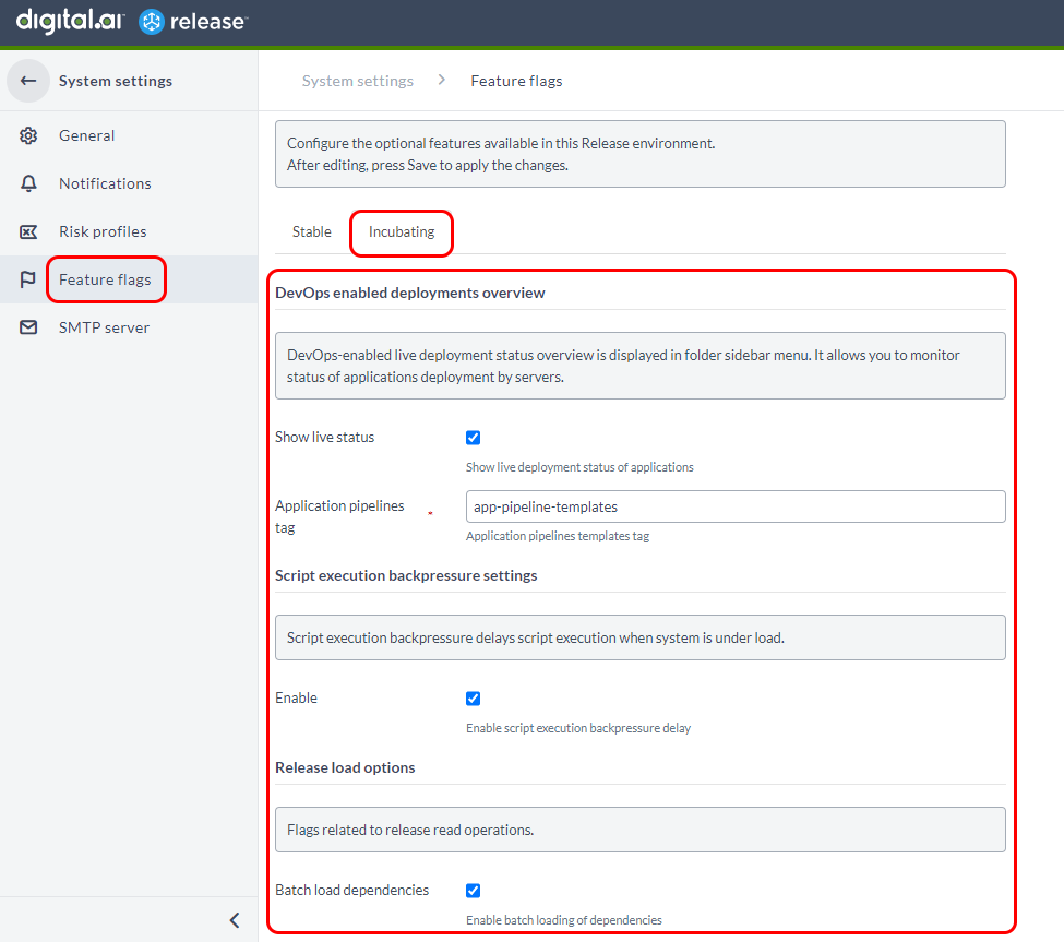 Performance Config