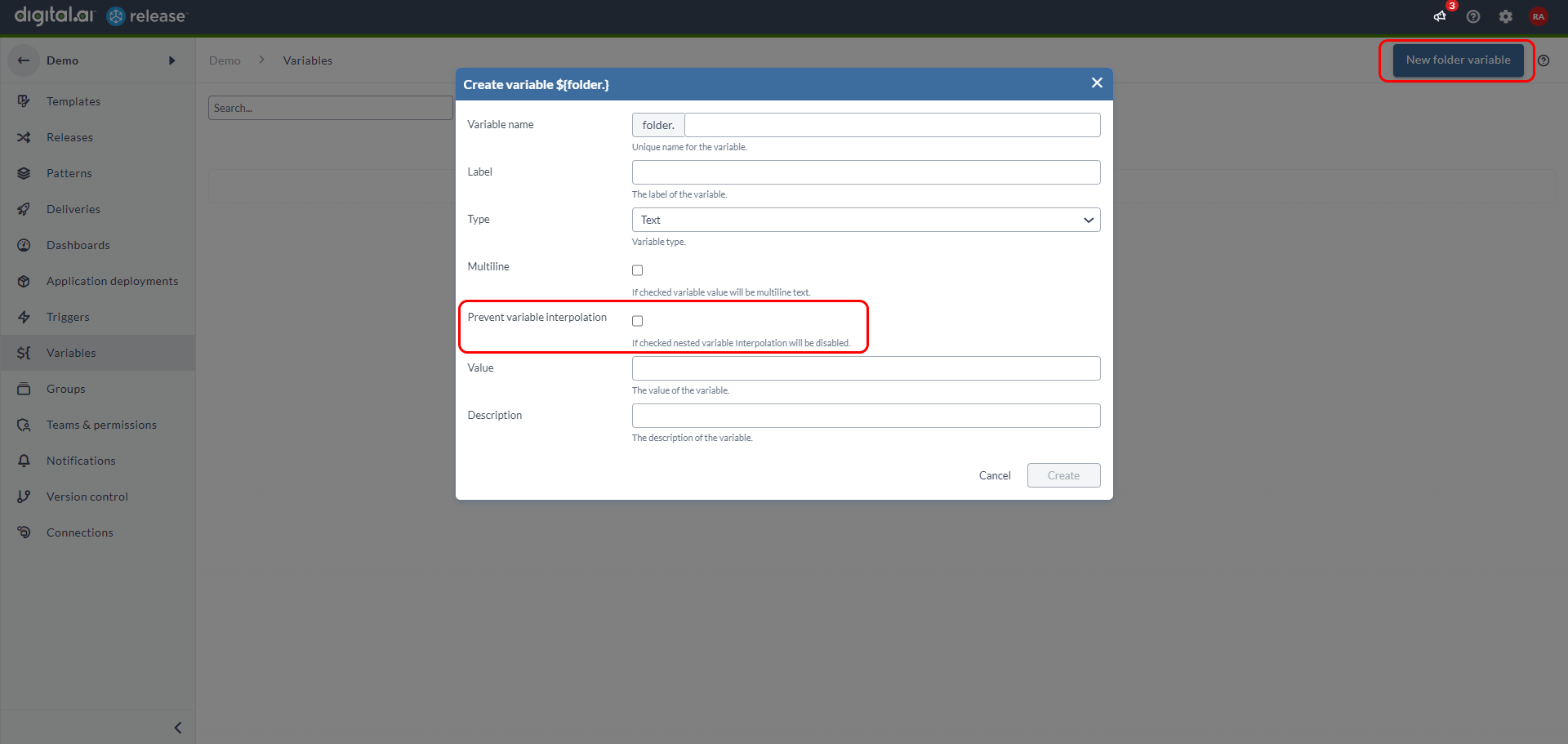 Nested Variable Interpolation