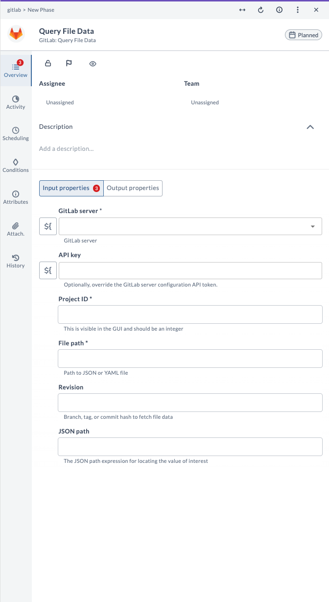 Query File Data Input
