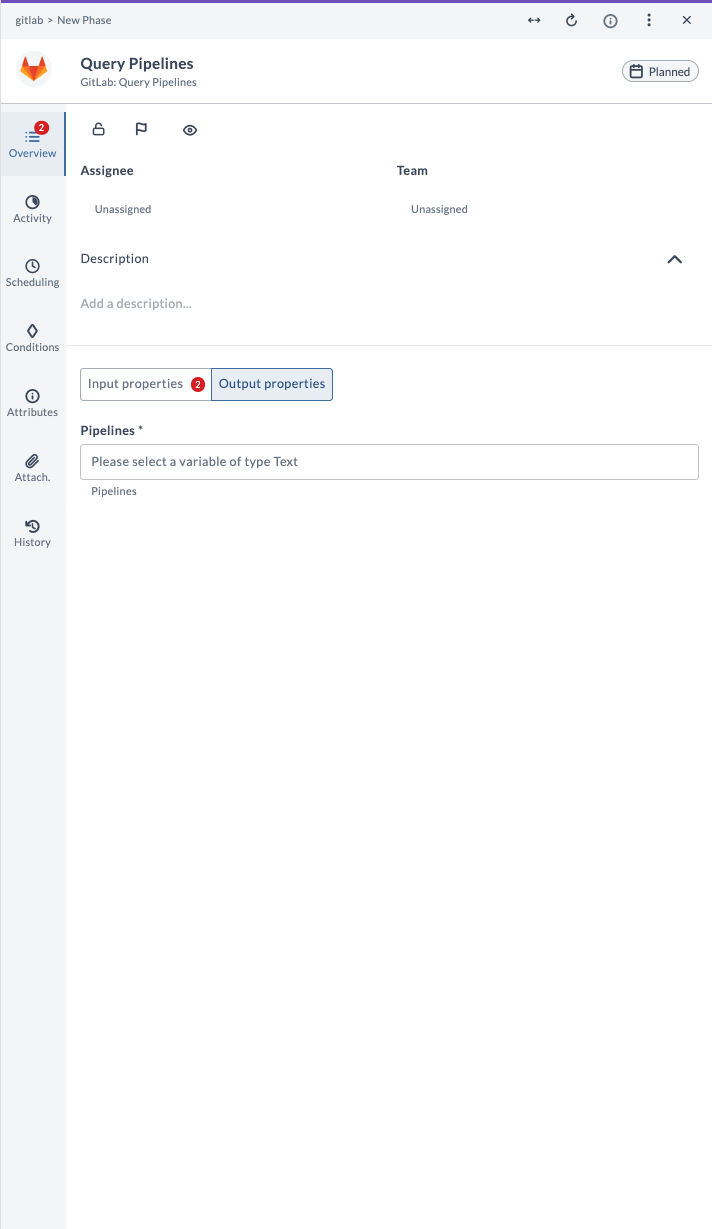 Query Pipelines Output