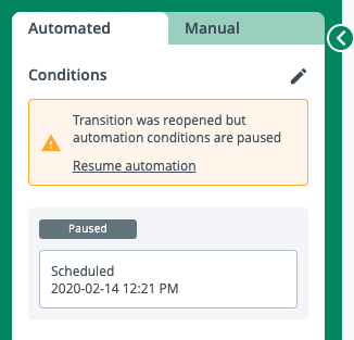 Resume automation