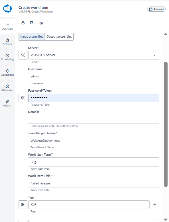 Add work item