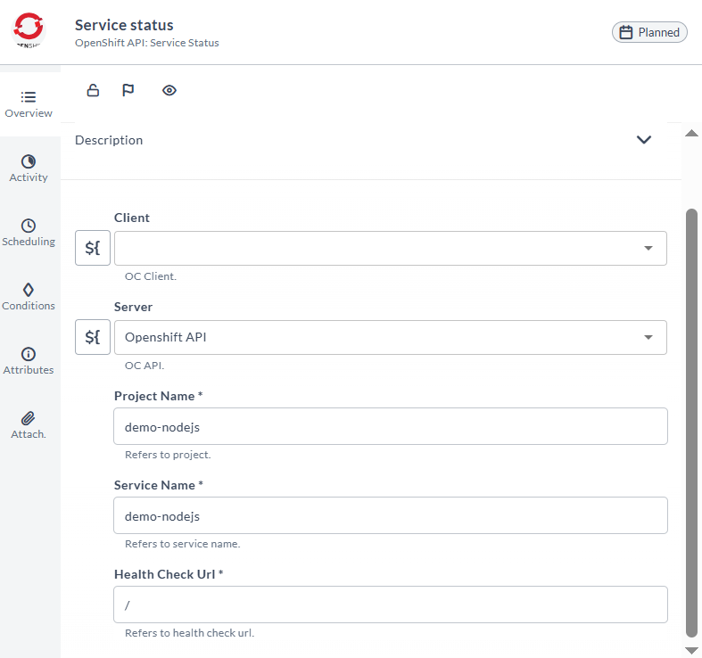 OpenShift Check Service