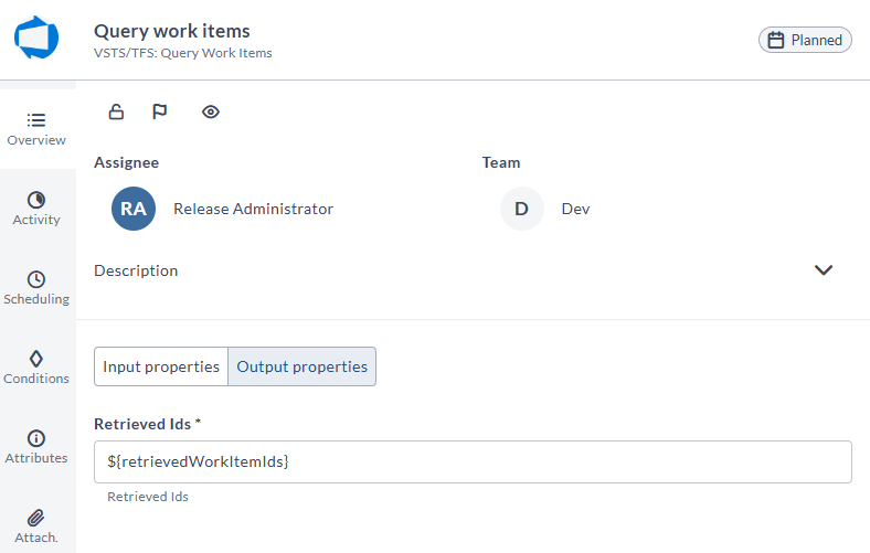 Query work item